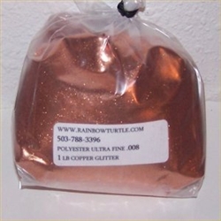 Glitter Polyester Fine  Copper Penny 1-lb P3008HX