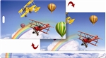 Lenticular Luggage Tag Mailer with Animated 3D Airplanes and balloons