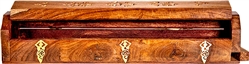 Wholesale Wooden Coffin Box Earth Goddess 12"L