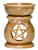 Wholesale Natural Soapstone Pentacle Aroma Lamp 3.5"H