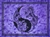 Wholesale Yin-Yang Dragon Tapestry 72"x 108" (Purple)
