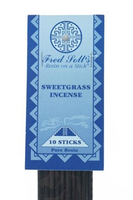 Sweetgrass Incense: Plastic Package / Incense: 20 Sticks
