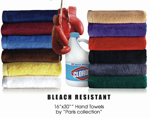 16x30 Bleach Resistant Hand Towels By Paris Collection