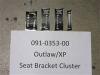 091035300 Bad Boy Mowers Part - 091-0353-00 - Outlaw/XP Seat Bracket Decal Cluster