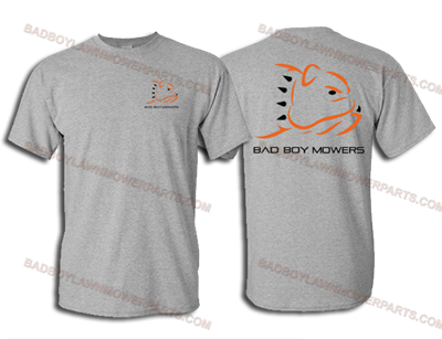 400000505 Bad Boy Mowers Part - 400-0005-05 - Standard Grey Tee XXL - ONLY AVAILABLE IN 2019 LOGO