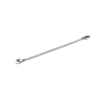 Silver Chain Necklace Extender with Lobster Clasp<br>4578M-S
