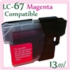 Brother LC67 Magenta