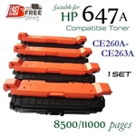 Compatible HP 647A CE260A CE261A CE262A CE263A