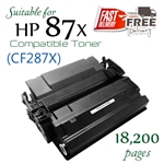 HP 87X CF287X Compatible HP87A HP87X CF287X