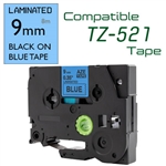 TZe-521 Black on Blue