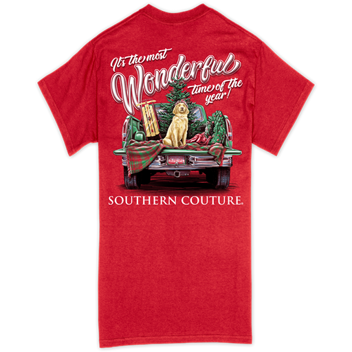 SC Classic Most Wonderful Time Truck-Red