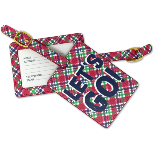SC Let's Go Luggage Tag