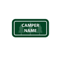 <!009>FRIENDLY PINES CAMP - RECTANGLE PERFORMANCE LABELS