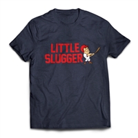 Little Slugger on a t-shirt.