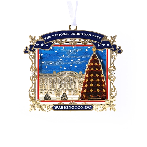 2007 White House Ornament, National Christmas Tree, Honors First Lady Grace Coolidge