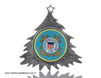United States Coast Guard Christmas Ornament Inspired by the Lockheed F-117 Nighthawk