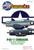 Barracuda BC-32129 - F4U-1 Corsair Cockpit Stencils and Placards