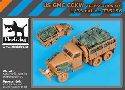 Black Dog T35156 - US GMC CCKW Accessories Set