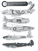 Kits at War K4/6 - SAAF/SALM:  Korea Sabre, Mustang, Harvard, Mosquito, Spitfire