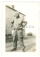 American Tank Crewman, February 1942, Original WWII Photo