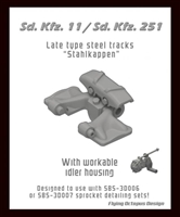 SBS 35041 - Sd.Kfz.11/Sd.Kfz. 251 Late Type Steel Tracks (Stahlkappen)