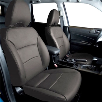 Subaru Forester Katzkin Leather Seats (electric driver seat, with rear cushion console), 2010