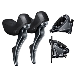 Shimano Ultegra ST-R8020 Shifters and Disc Brake Calipers