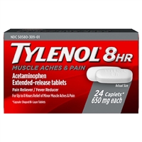 Tylenol Muscle Aches  Pain 8HR Pain Reliver 24 Caplets