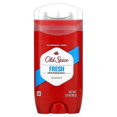 Old Spice Fresh High Endurance Aluminum Free Deodorant 3oz / 85g