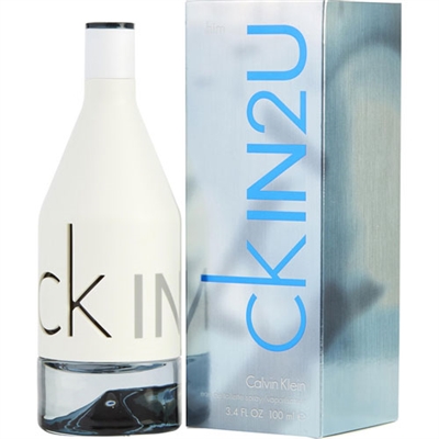 CK IN2U  by Calvin Klein for Men 3.4 oz Eau De Toilette Spray