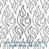 Digital Quilting Design HotNights by Apricot Moon.