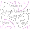 Digital Quilting Design Amazon by Lorien Quilting.