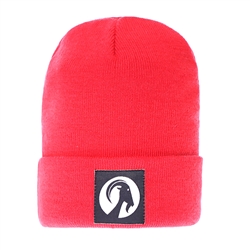 Knitted Beanie Hat - Roll Up Hem