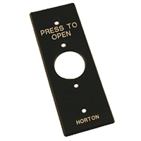 C0519 - Press to Open Face Plate (ONLY) for #C0517 - (Horton)
