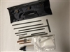 AR15 CLEANING SET CAL 223 WITH BLACK NYLON POUCH.