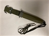 US GI VIETNAM ERA M8A1 SCABBARD WITH LACES . NEW CONDITION.