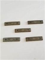 MAUSER 98K GRAY STRIPPER CLIPS MARKED "MAUSER" SET OF 5 PIECES.