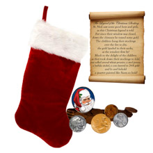 The Legend of the Christmas Stocking Coin Collection