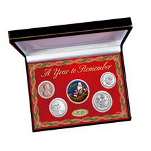 2018 Santa Year To Remember Coin Box Set