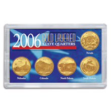 2006 Gold-Layered State Quarters