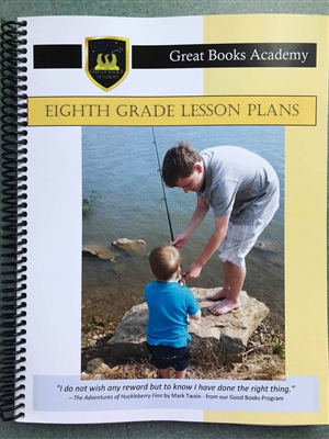 Great Books Academy Grade 8th Grade Lesson Plans binder