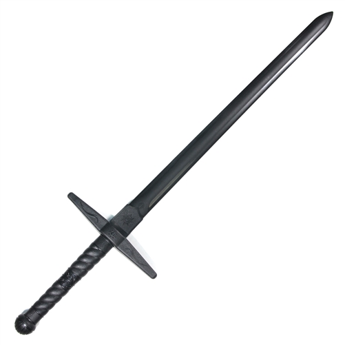 PP Series :: Black Polypropylene Western Two-Handed Sword (41")