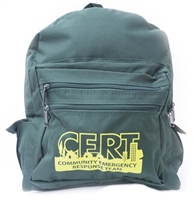 CERT Backpack, 5 compartments, with CERT logo