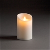 LightLi by Liown - Moving Flame - Flameless LED Candle - Outdoor - Ivory ABS Plastic - Remote Ready - 3.5" x 5"