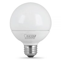 Feit Electric - LED Bulb - G25 Globe - 40W Equivalent - 3000K Warm White - 510 Lumens - Dimmable