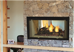 Majestic Designer See-Thru Series Wood Fireplace