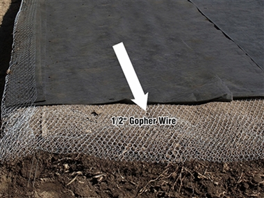 Gopher Control Wire 1/2" 48" X 100' - Mole Control Wire