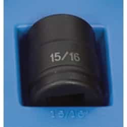 Grey Pneumatic 3/4" Drive 15/16" 6 Point Standard Fractional Impact Socket GRE3030R