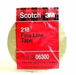 3M 1/8" x 60 yd. Scotch® Fine Line Tape MMM6300