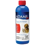 Adams Plus Flea And Tick Shampoo With Precor For Dogs And Cats, 12 oz